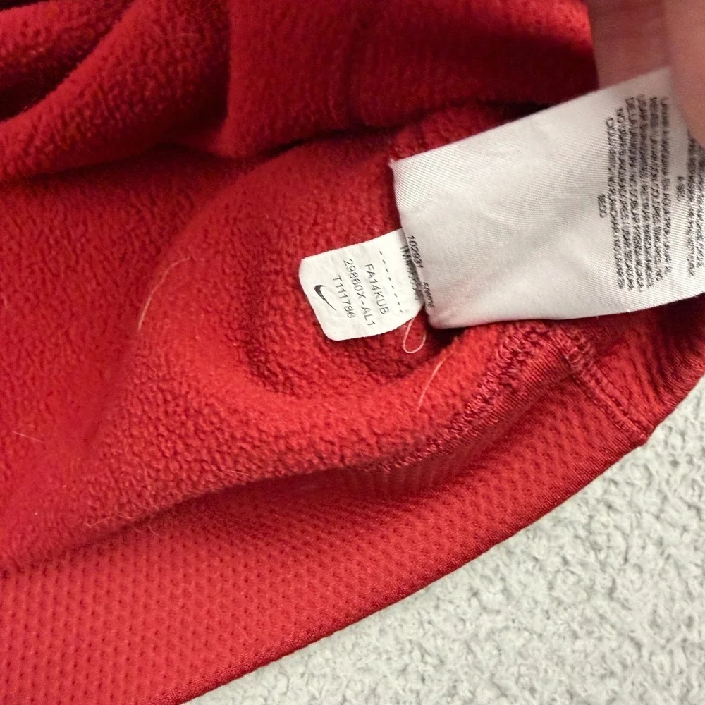 Alabama Crimson Tide Sweatshirt Mens XL Red NCAA Football Nike Pullover Crewneck